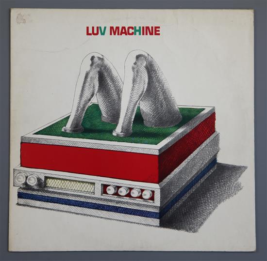 Luv Machine: Self Titled, 2460 102, EX+ - VG+